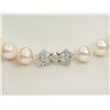 Image 2 : #30-STERLING SILVER FRESHWATER PEARL NECKLACE