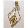Image 1 : #44-14K YELLOW GOLD (0.61G) PENDANT