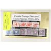 Image 1 : TEN CANADIAN POSTAGE DUES & EXCISE STAMPS