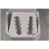 Image 1 : STERLING SILVER .925 CUBIC STONES EARRINGS