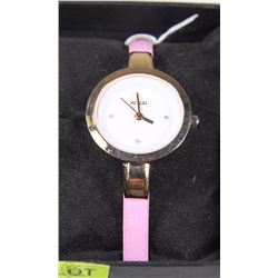 KEZZI WOMENS WATCH PINK STRAP