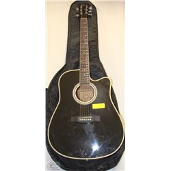 BLACK ESTEBAN ACOUSTIC-ELECTRIC WITH BAG CASE