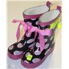 Image 1 : CHILDRENS RUBBER BOOTS SIZE 9