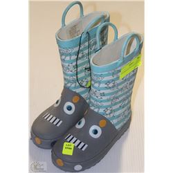 CHILDRENS RUBBER BOOTS SIZE 10