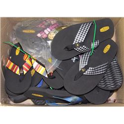 BOX OF NEW ASSORTED KEEN SANDALS ADULTS AND YOUTH
