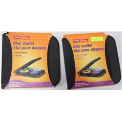 LOT OF 2 BRAND NEW CD/DVD CASES/HOLDERS