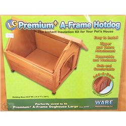 NEW PREMIUM A FRAME HOTDOG INSULATION KIT LARGE