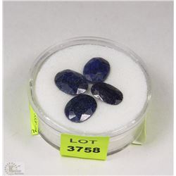 #12 NATURAL ENHANCED SAPPHIRE 23.5CT 4 STONES