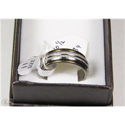 STAINLESS STEEL RING SIZE 11