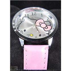 HELLO KITTY WATCH PINK STRAP