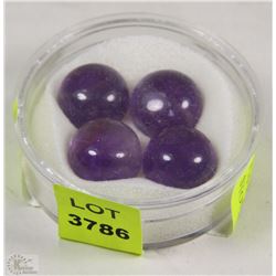 #16 NATURAL AMERTHYST 48.0CT 4 STONES