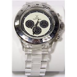NEW TOY WATCH TRIPLE CHRONOGRAPH MEN WATCH
