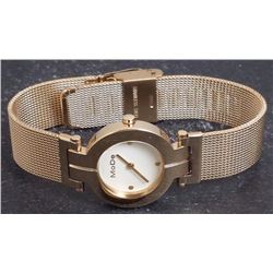 NEW SWISS MOV'T MODE GOLD COLOR S/S WOMEN'S WATCH