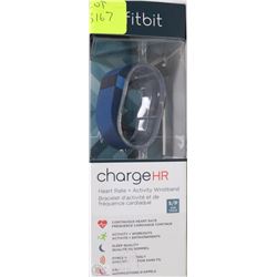 FITBIT CHARGE HR + ACTIVITY WRISTBAND-SMALL(BLUE)