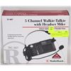 Image 1 : NEW RADIO SHACK 5 CHANNEL 49MHZ-FM FOR NOISE FREE