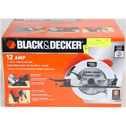 BLACK AND DECKER 12 AMP 7 1/4 INCH CIRCULAR SAW