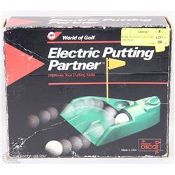 WORLD OF GOLF ELECTRIC PUTTING PARTNER