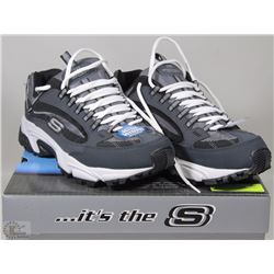 MEN'S SKECHERS WIDE WIDTH SPORT RUNNERS - SIZE 9