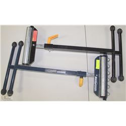 LOT OF 2  MASTERCRAFT WORK PIECE SUPPORT STANDS