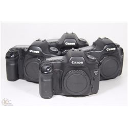 LOT OF 4 CANON EOS 5D CAMERAS