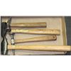 Image 1 : FLAT OF 4 HAMMERS