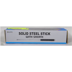 SOLID STEEL STICK(BATON) WITH SHEATH