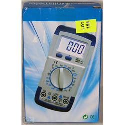 NEW DIGITAL ELECTRONIC MULTIMETER