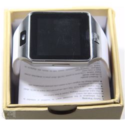 NEW WHITE BAND BLUETOOTH SMARTWATCH WITH CAMERA