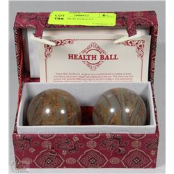 BOX OF 2 CHINESE BAODING HEALTH BALLS