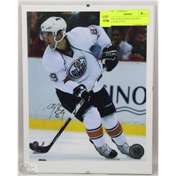 SAM GAGNE SIGNED HOCKEY PICTURE 8"X10"