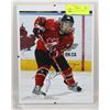Image 1 : TAYLOR HALL  SIGNED HOCKEY PICTURE 8"X10"