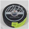 Image 1 : JUSTIN SCHULTZ HOCKEY PUCK SIGNED