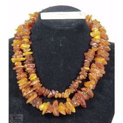 VINTAGE AMBER NECKLACE