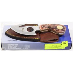 THE BONE COLLECTOR HAND CARVED SKINNING KNIFE