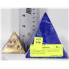 Image 1 : 2 PYRAMIDS INCL. 1 METAL WITH EGYPTIAN HYRO