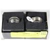 Image 1 : 2 STAINLESS RINGS BOTH SIZE 10