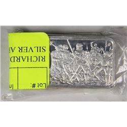 RICHARD III 2.08oz .925 STERLING SILVER ART BAR