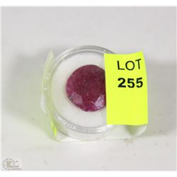 #24 NATURAL ENHANCED RUBY 19.5CT SINGLE STONE