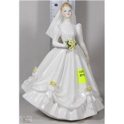 ROYAL DOULTON BRIDE WHITE HN 3284 (1990)
