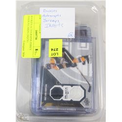 ROOKIES AUTOGRAPHS JERSEY INSERTS CARDS (26QTY)