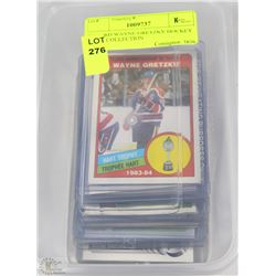 15 CARD WAYNE GRETZKY HOCKEY CARD COLLECTION