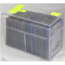 #1)BIN OF MIXED HOCKEY CARDS ,ALL IN SEPARATE