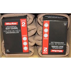 CASE OF 2 LAWSON/HUDSON/RUGGED/FINLEY SEAT COVERS