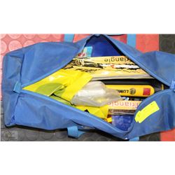 ROADSIDE SAFETY KIT INCLUDING GLOW STICKS,