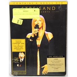 STREISAND THE CONCERTS DVD SET