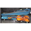 Image 1 : WOODEN VIOLIN WITH BOE IN CASE