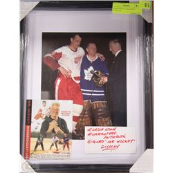 GORDIE HOWE GUARANTEED AUTHENTIC