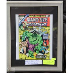 GIANT SIZE DEFENDERS COMIC BOOK DISPLAY 68 BIG