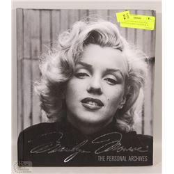 MARILYN MONROE PERSONAL ACHIVES HARDCOVER BOOK W/