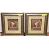 Image 1 : 2 MATCHING PICTURES OF FLORAL 17"X19"APROX EACH